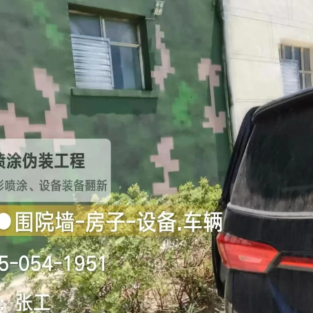 无锡数码迷彩漆施工